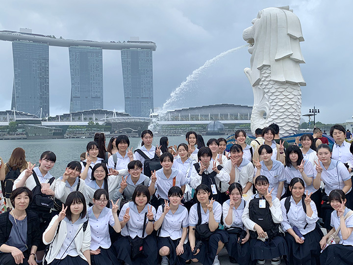 シンガポール研修旅行（中学3年次）